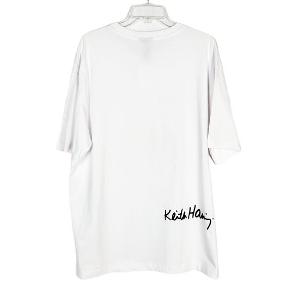 H&M x Keith Haring New York Apple graphic tee NWT - Picture 2 of 5